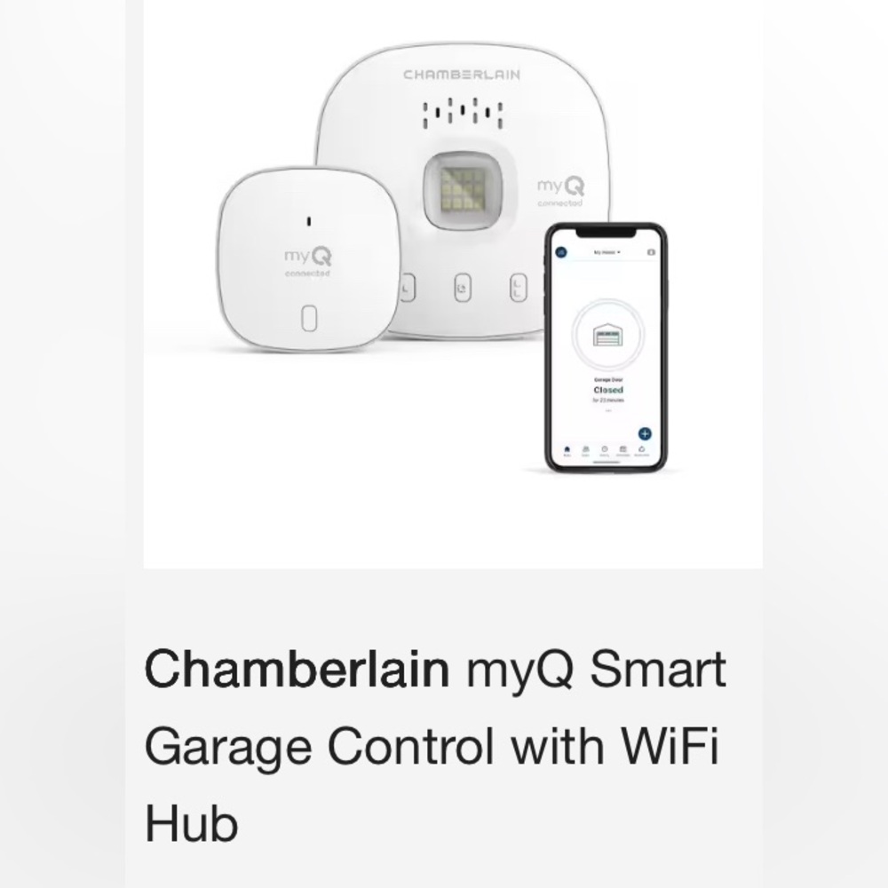 Chamberlain myQ Smart Garage Control with WiFi Hub
